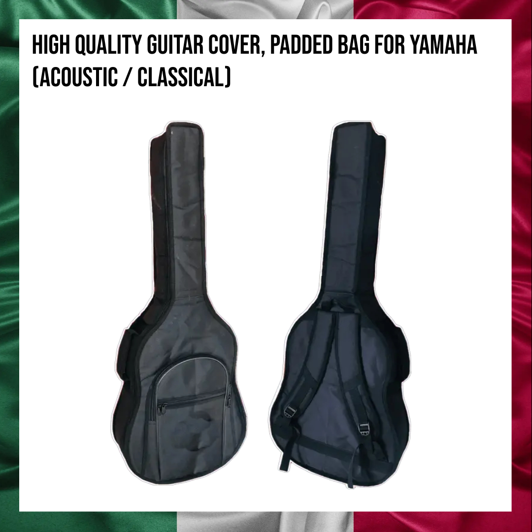 Acoustic & Classical Guitar Thick Padded Bag - Soft Case